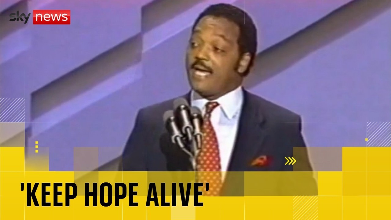 Jesse Jackson's iconic 1988 speech