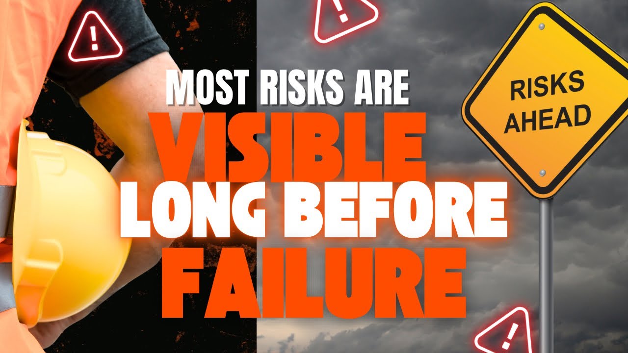 Most Risks Are Visible Long Before Failure - YouTube