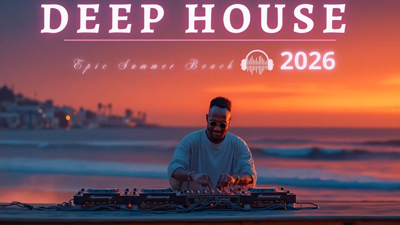 Летний Deep House Микс 2026 ~ Атмосфера Пляжной Вечеринки и Расслабляющие Грувы 🎧