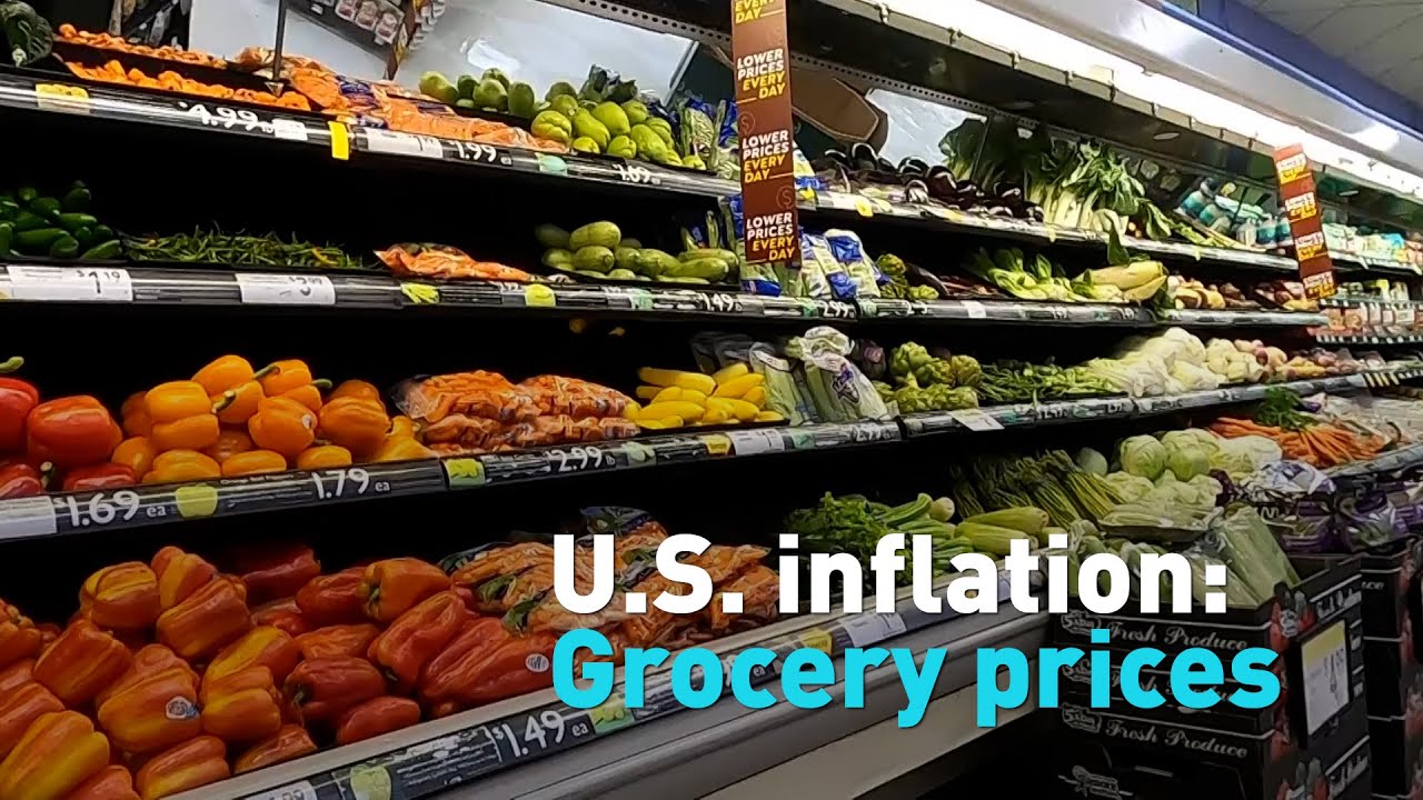 U.S. inflation Grocery prices YouTube