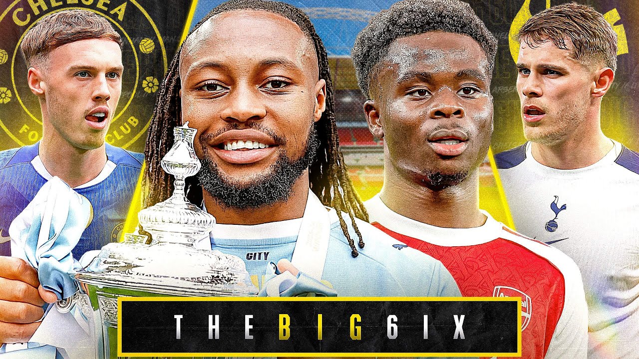 PEP TO LEAVE CITY AFTER CUP DOUBLE! | ARSENAL EDGE PAST BURNLEY! | CHELSEA V SPURS! | The Big 6ix