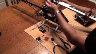 Trex 500 EFL Pro Radio Installation