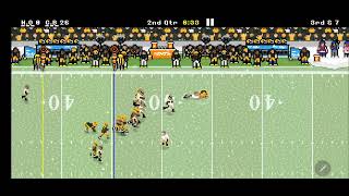 Saints vs packers week 1 retro bowl