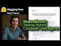 WeaveBench: Testing Hybrid Computer-Use Agents