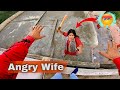 Angry wife  parkour chase  in india  flyingmeenaboi