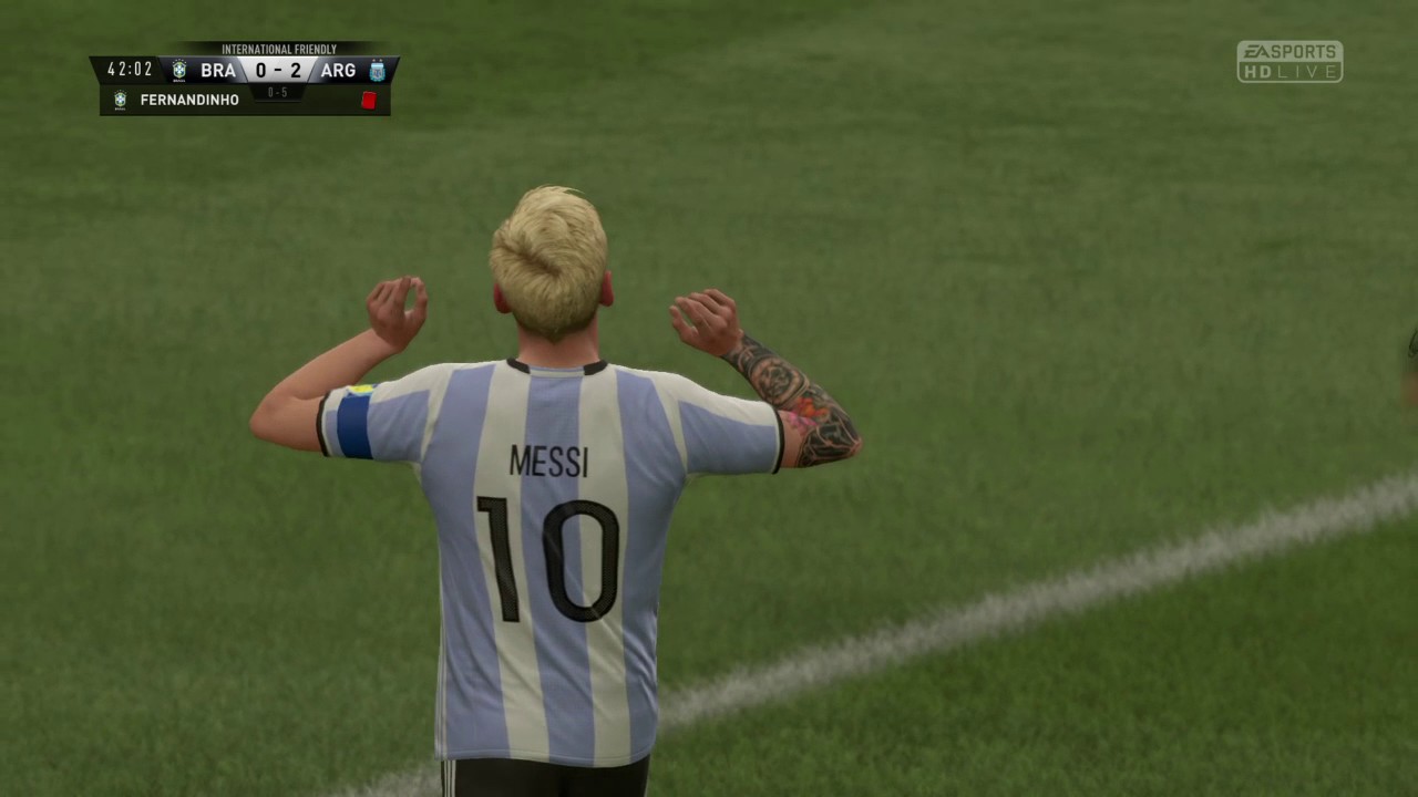 FIFA 17 free kick messi