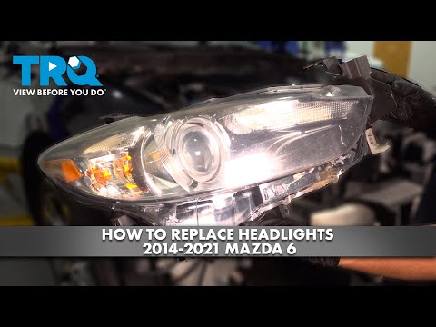 How to Replace Headlights 2014-2021 Mazda 6