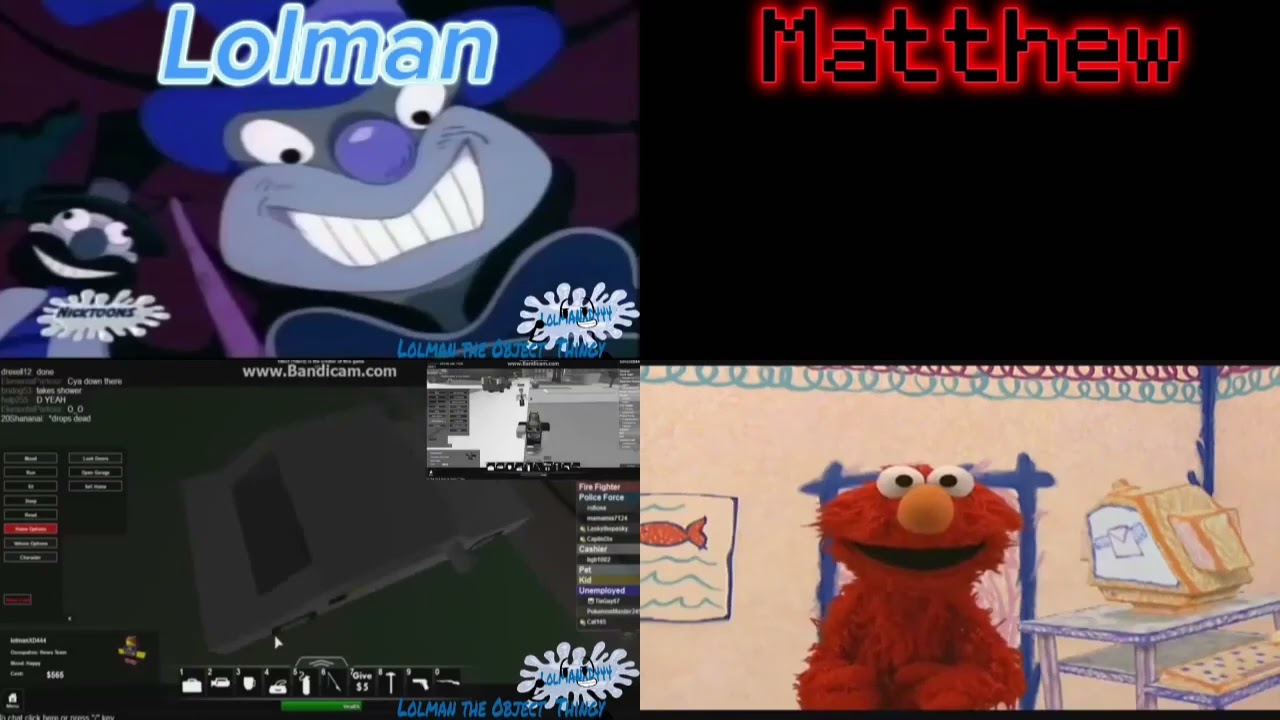 [REMAKE] Lolman vs Matthew Sparta Remix Quadparison