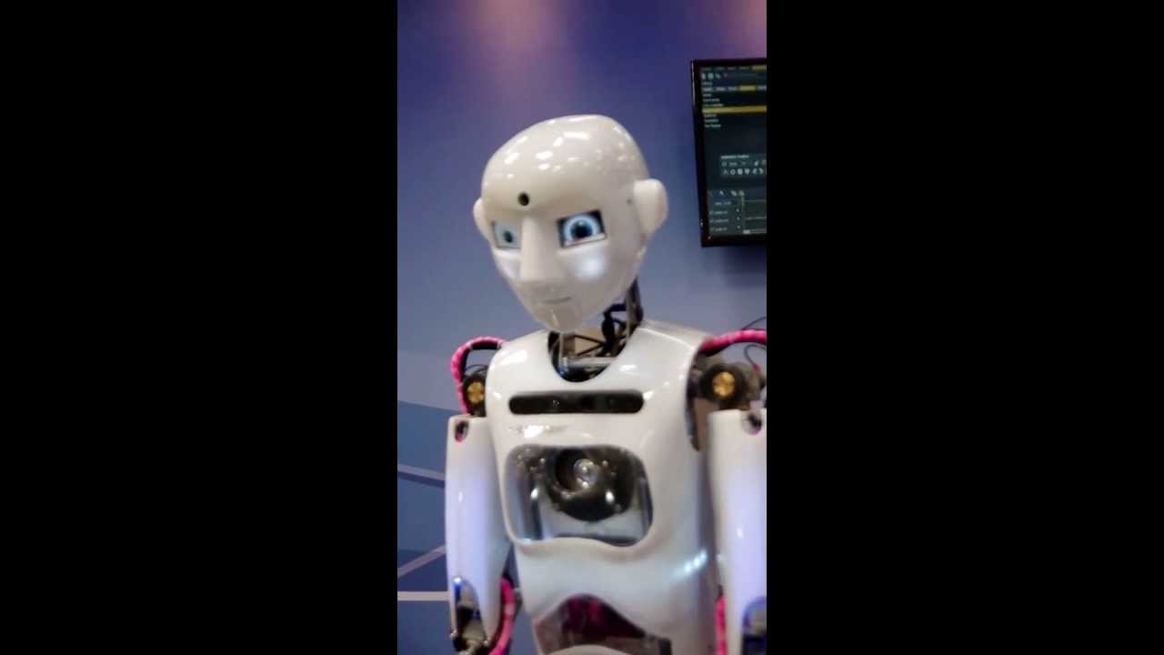Cebit 2014: reception robot