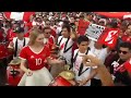 ¡Increíble! Periodistas Rusas bailaron con hinchas de la Blanquirroja EN BANDERAZO(14/06/18)