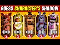 Guess the fnaf character by their shadow  fnaf quiz  five nights at freddys