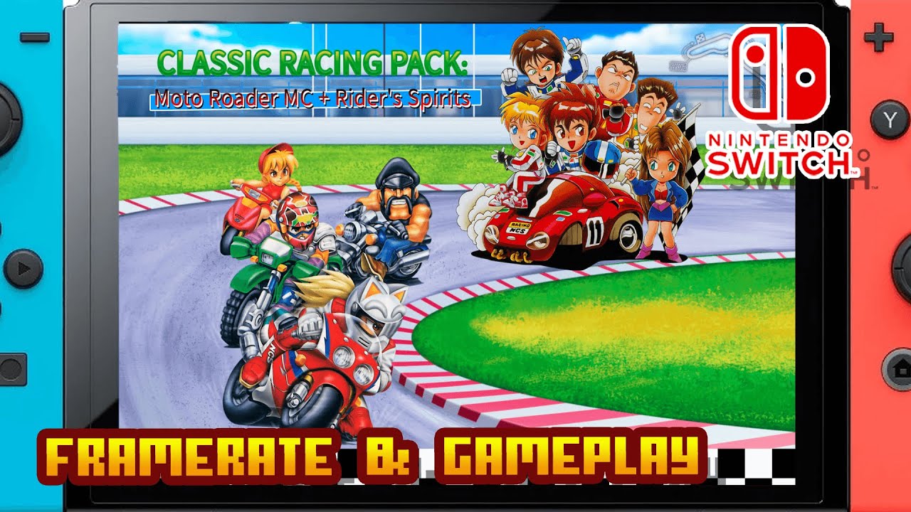 Classic Racing Pack: Moto Roader MC + Rider's Spirits - (Nintendo Switch) - Framerate & Gameplay