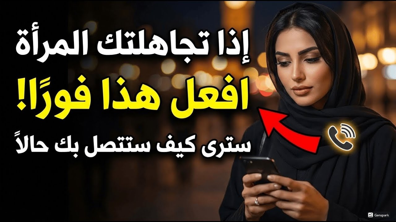 إذا تجاهلتك امرأة...افعل هذا فورًا!  / علم النفس العكسي للمرأة