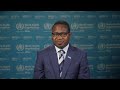 Cours SSRA AFRO 2023 : Message de bienvenue - L Ouedraogo, Conseiller Régional SSRD, OMS/AFRO