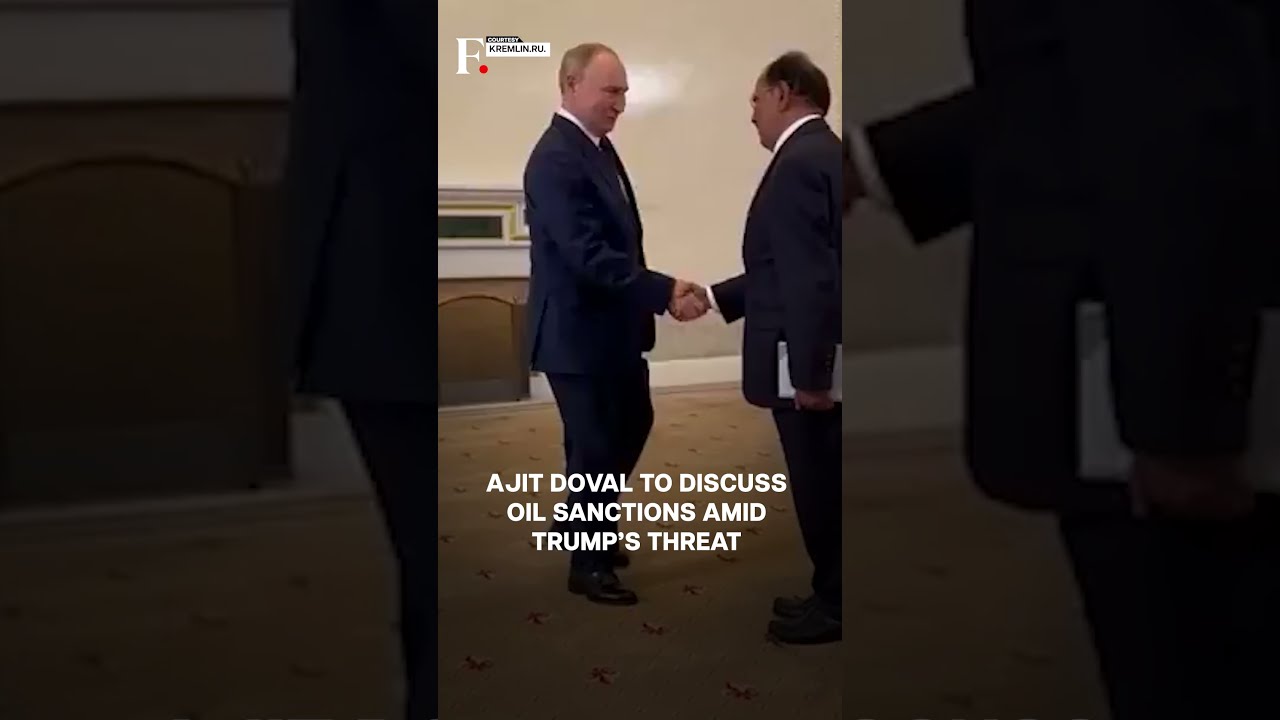 Russia Putin Meets Ajit Doval For Defence And Oil Talks In Saint Petersburg N18G