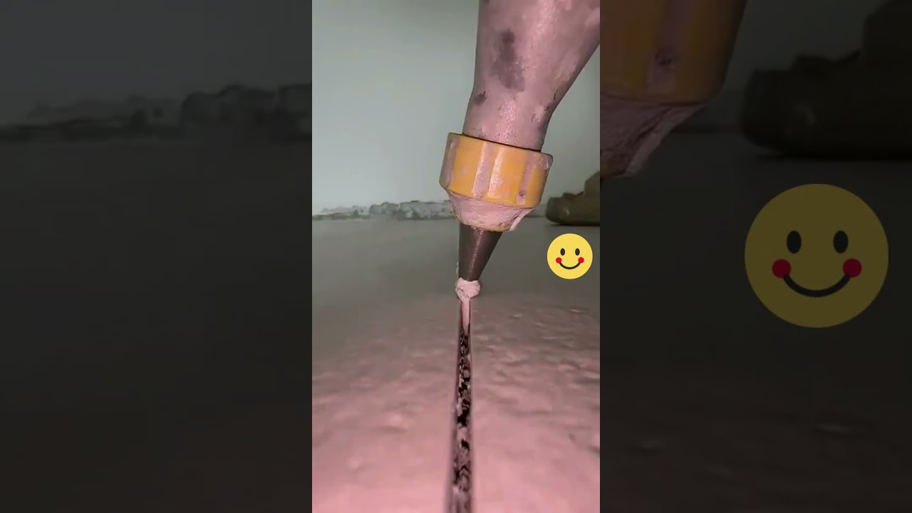 Concrete Crack Filled to Absolute Perfection 