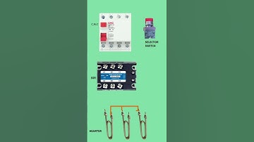 3 Phase Solid State Relay Connection with Heater #electrical #shortvideo #shorts