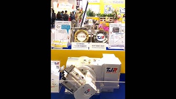 TJR rotary table single-arm dual axis FAR 160SN at 2015 TIMTOS