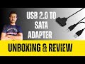 How to Use USB 2.0 SATA Converter | Laptop/PC Upgrade in Minutes