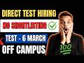 Finally Direct Test Hiring Announced | Cyient , Cepheid | 2026, 2025, 2024 Batch | Off Campus