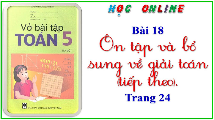 Bài 1 trang 24 vở bài tập toán lớp 5 năm 2024