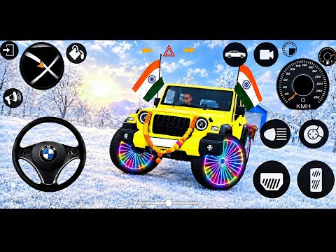 Modified Mahindra Thar Car Games: Indian Cars (Gadi Wala Game) - Car Games Android Gameplay 2026
