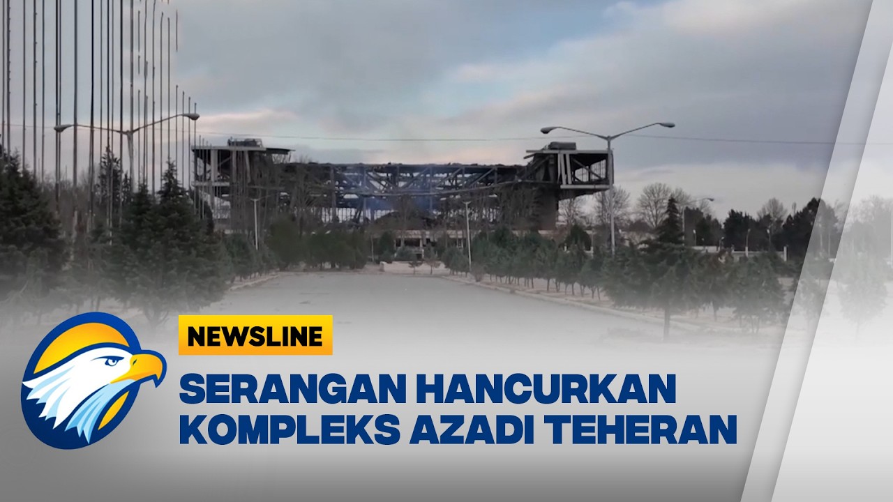 Kompleks Olahraga Azadi Teheran Hancur Akibat Serangan Udara AS-Israel - [Newsline]