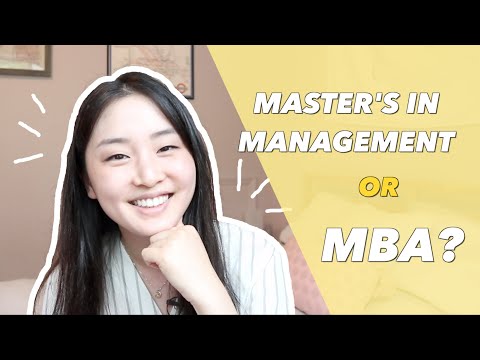 Video: Perbedaan Antara M.Sc Dan MBA