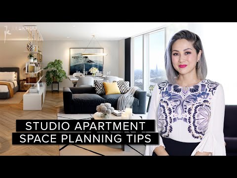 4 Studio Apartment Layouts + Space Planning Tips | SMALL SPACE SERIES | Julie Khuu