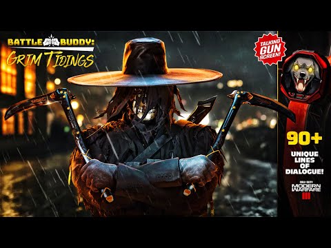 BATTLE BUDDY: GRIM TIDINGS 🦴 VOICE LINES - FINISHERS - TRACERS - MW2