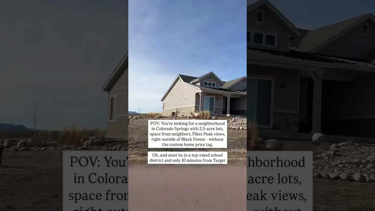 Timber Ridge! Text us for more info 719-421-0909 