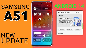 Samsung Galaxy A51 One Ui 6.0 Android 14 Update | Samsung A51 New Update #SamsungA51