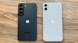 Samsung Galaxy S22 vs iPhone 11