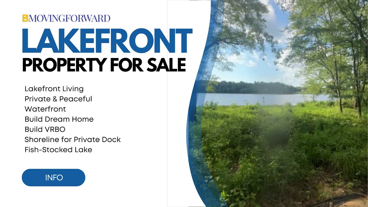 Lakefront Property in Tennessee for Sale YouTube