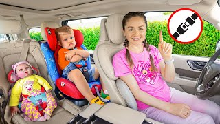Oliver and Adam Let’s Buckle Up Story | Car Safety for Kids and More
