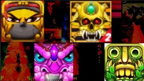 Temple Run2 Vs Temple Scary Run2 Vs Temple Ninja Run Endless Vs Temple Run Spirits Jungle