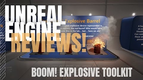 Unreal Engine Marketplace Honest Reviews 2023 Edition: Boom Explosive Toolkit