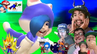 Mario Reacts To Nintendo Memes 6 ft. Tari Reaction | CAT TARI!!!