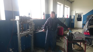 Демонтаж форсунки Ssangyong Kyron