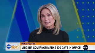 Governor Glenn Youngkin Discusses His First 100 Days