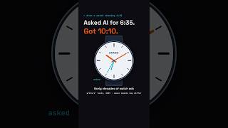 Why AI-drawn watches show ten past ten