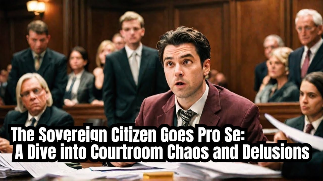 The Sovereign Citizen Goes Pro Se A Dive into Courtroom Chaos and Delusions