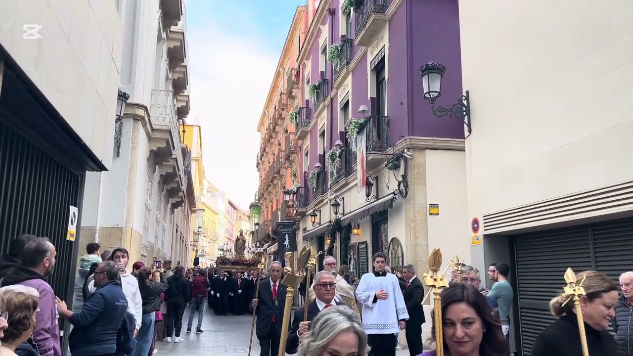 Procesión de San Nicolás. Alicante 2025