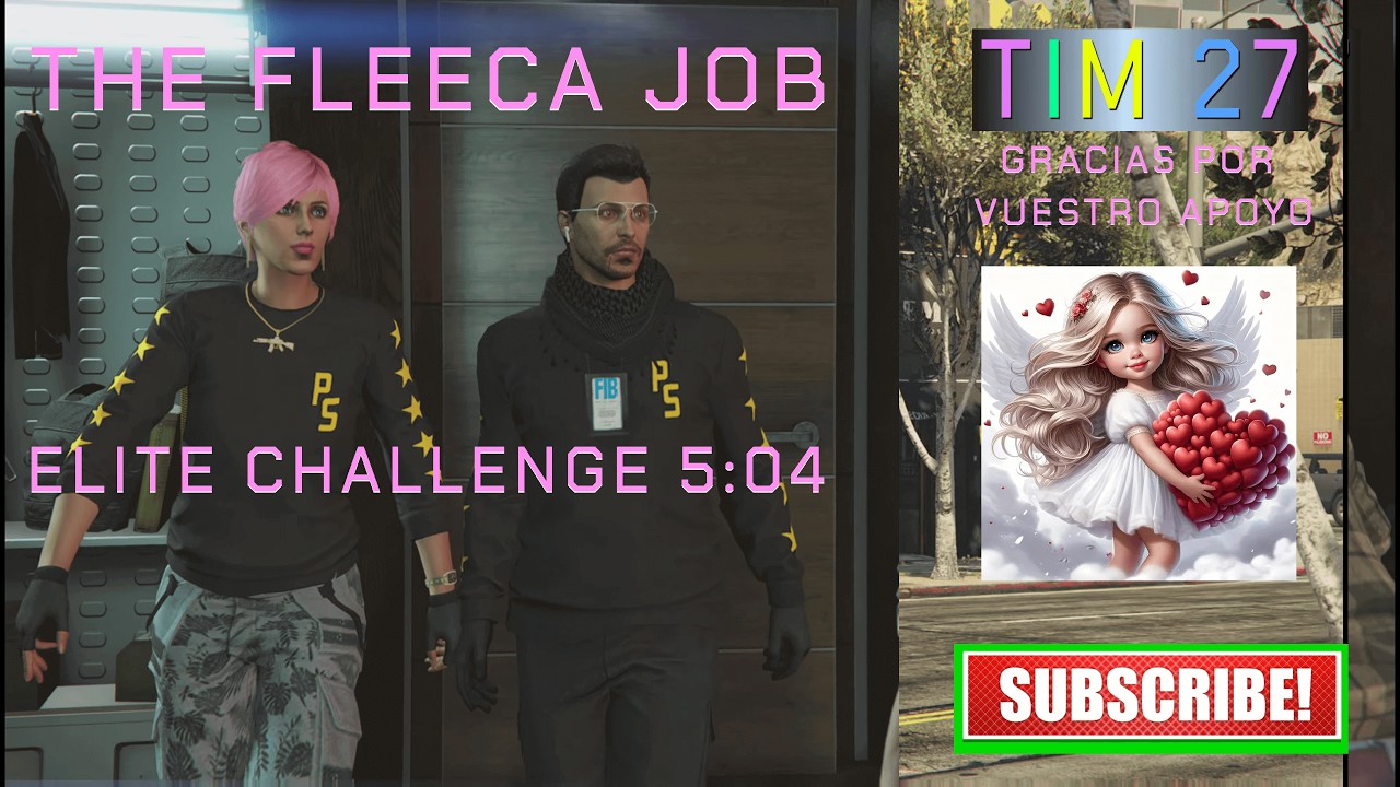 GTA Online The Fleeca Job Elite Challenge 5:04