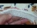 सुई से sweater Neckline को सिलना / Bind off Loops of sweater neckline