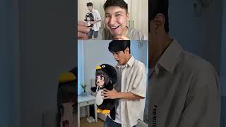 KID CHECK  REACT TO Jinu thought he found a fall guy, got a snitch instead     #funny#cute