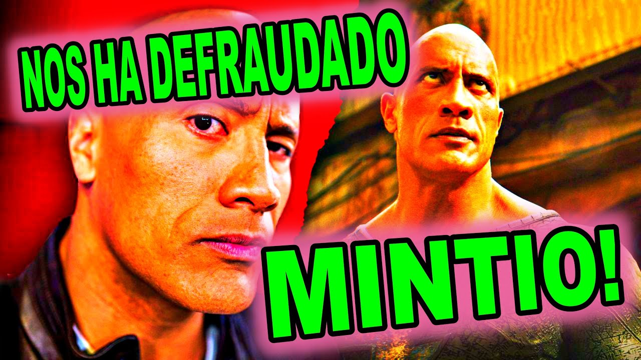 😒DWAYNE JOHSON NOS HA DEFRAUDADO HA MENTIDO SOBRE LOS BENEFICIOS DE