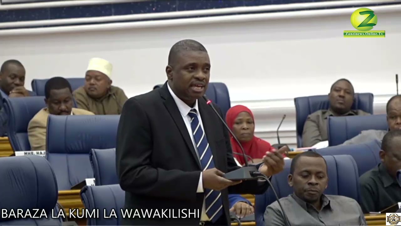 Mhe Suleiman azua taharuki Mpaka makamo wa Pili Kutoa tamko hili Baraza la wawakilishi