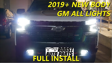 Fog Lights on with High Beams (All Lights Mod) - 2019+ New Body Chevy Silverado / GMC Sierra