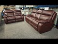 Mbmegabargains  furniture village moreno 32 seater leather electric recliner sofas